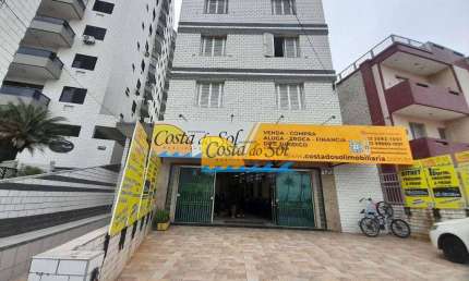 Apartamento com 1 dormitório à venda, 38 m² por R$ 225.000,00 - Vila Guilhermina - Praia Grande/SP