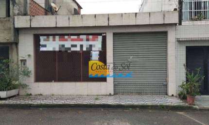 Restaurante em Ponto Comercial com Construção Nova à venda, 160 m² por R$ 260.000 - Conjunto Residencial Humaitá - São Vicente/SP