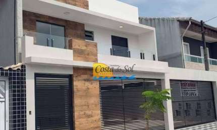 Sobrado com 2 dormitórios à venda por R$ 285.000,00 - Sítio do Campo - Praia Grande/SP