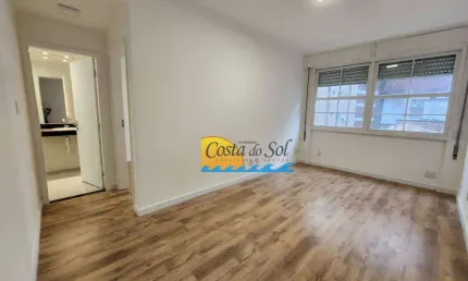 Apartamento com 1 dormitório à venda, 55 m² por R$ 356.000,00 - José Menino - Santos/SP