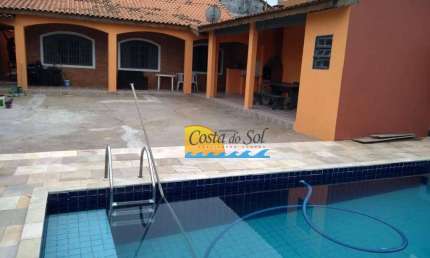 Casa com 4 dormitórios à venda por R$ 420.000,00 - Balneário Veneza - Itanhaém/SP