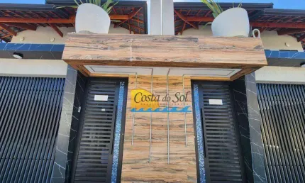 Casa com 2 dormitórios à venda, 48 m² por R$ 338.000,00 - Maracanã - Praia Grande/SP