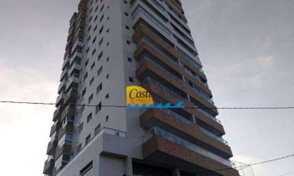 Apartamento com 1 dormitório para alugar, 45 m² por R$ 2.900,00/mês - Aviação - Praia Grande/SP