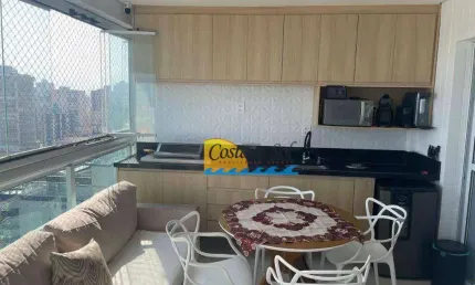 Apartamento com 4 dormitórios à venda, 151 m² por r$ 1.750.000,00 - vila guilhermina - praia grande/sp