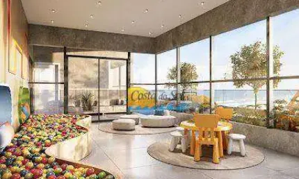 Apartamento com 3 dormitórios à venda, 144 m² por r$ 2.166.150,00 - guilhermina - praia grande/sp