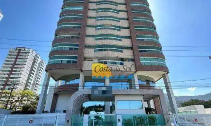 Apartamento com 3 dormitórios à venda, 104 m² por r$ 870.000,00 - centro - mongaguá/sp