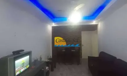 Apartamento com 2 dormitórios à venda, 90 m² por r$ 235.000,00 - centro - são vicente/sp
