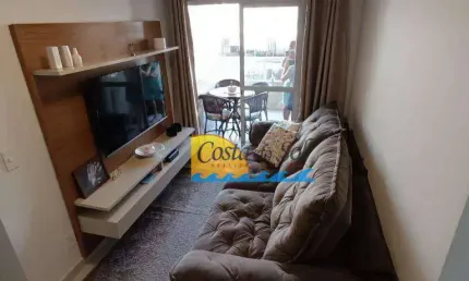 Apartamento com 1 dormitório à venda, 64 m² por R$ 390.000,00 - Vila Guilhermina - Praia Grande/SP