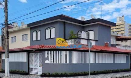 Sobrado com 3 dormitórios à venda por R$ 960.000,00 - Ocian - Praia Grande/SP