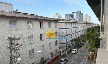 Kitnet com 1 dormitório para alugar, 23 m² por R$ 1.100,00/mês - Vila Assunção - Praia Grande/SP