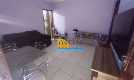 Casa com 2 dormitórios à venda, 102 m² por r$ 380.000,00 - mirim - praia grande/sp