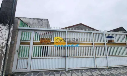 Casa com 2 dormitórios para alugar, 110 m² por R$ 4.900,00/mês - Mirim - Praia Grande/SP