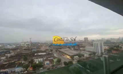 Apartamento com 1 dormitório à venda, 43 m² por R$ 390.000,00 - Macuco - Santos/SP