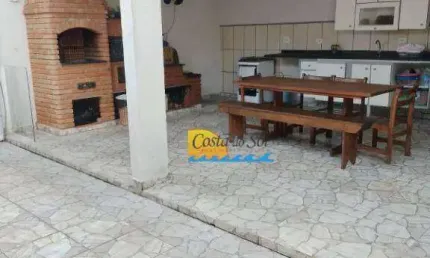 Casa com 4 dormitórios à venda, 97 m² por R$ 750.000,00 - Maracanã - Praia Grande/SP