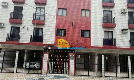 Apartamento com 3 dormitórios para alugar, 80 m² por R$ 3.000,00/mês - Canto do Forte - Praia Grande/SP