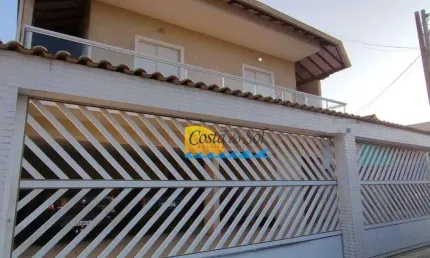 Sobrado com 2 dormitórios à venda, 51 m² por R$ 200.000,00 - Jardim Melvi - Praia Grande/SP