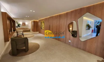 Apartamento com 2 dormitórios à venda, 75 m² por r$ 916.420,00 - josé menino - santos/sp