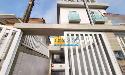 Casa com 3 dormitórios à venda, 134 m² por R$ 890.000,00 - Aparecida - Santos/SP