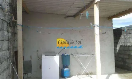 Casa com 2 dormitórios à venda, 90 m² por r$ 195.000,00 - samambaia - praia grande/sp
