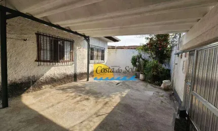 Casa com 2 dormitórios à venda por R$ 450.000,00 - Tude Bastos (Sítio do Campo) - Praia Grande/SP