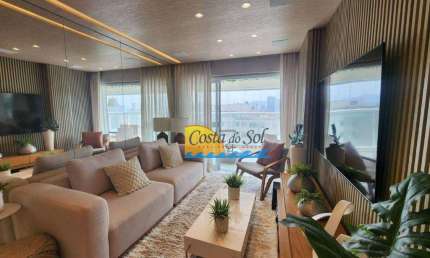 Apartamento com 3 dormitórios à venda, 101 m² por R$ 1.575.000,00 - Gonzaga - Santos/SP
