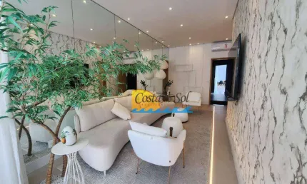Apartamento com 3 dormitórios à venda, 108 m² por r$ 1.475.000,00 - josé menino - santos/sp
