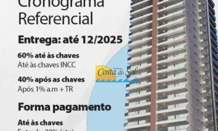 Apartamento com 3 dormitórios à venda, 146 m² por R$ 1.855.000,00 - Aparecida - Santos/SP