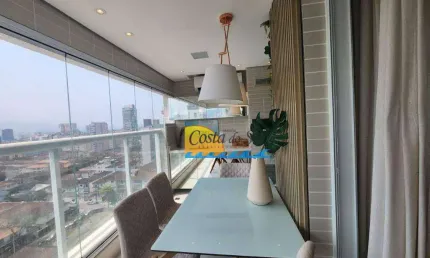 Apartamento com 3 dormitórios à venda, 116 m² por R$ 2.080.000,00 - Gonzaga - Santos/SP