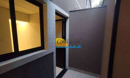 Casa de condominio com 2 dormitórios à venda, 52 m² por R$ 320.000 - Mirim - Praia Grande/SP