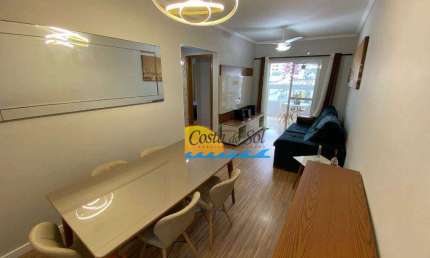 Apartamento com 2 dormitórios à venda, 93 m² por r$ 605.000,00 - boqueirão - praia grande/sp