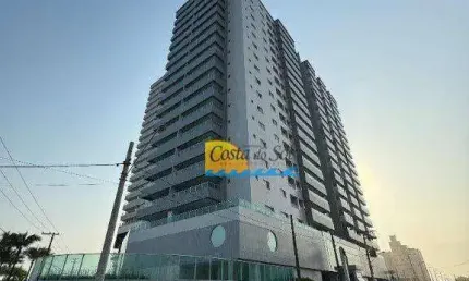 Apartamento com 3 dormitórios à venda, 112 m² por R$ 890.000,00 - Vila Caiçara - Praia Grande/SP