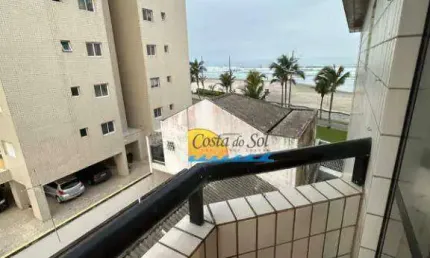 Apartamento com 1 dormitório à venda, 42 m² por r$ 245.000,00 - maracanã - praia grande/sp