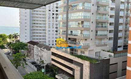 Apartamento com 1 dormitório à venda, 32 m² por R$ 335.000 - Boqueirão - Santos/SP