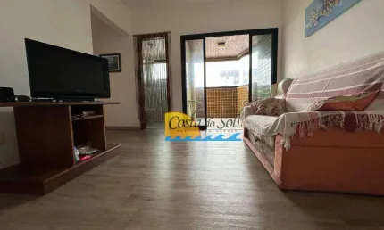 Apartamento com 3 dormitórios à venda, 92 m² por R$ 630.000,00 - Vila Guilhermina - Praia Grande/SP