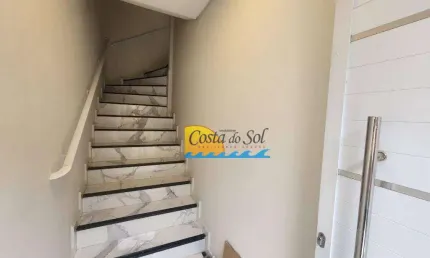 Casa com 4 dormitórios à venda, 120 m² por R$ 570.000,00 - Caiçara - Praia Grande/SP
