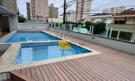 Apartamento alto padrão com 3 dormitórios à venda, 113 m² por R$ 790.000 - Aviação - Praia Grande/SP
