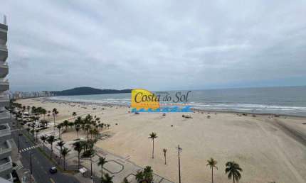 Apartamento com 2 dormitórios para alugar, 60 m² por R$ 3.000,00/mês - Vila Guilhermina - Praia Grande/SP