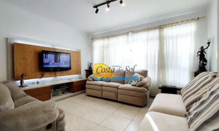 Apto. 3 quartos, 1 suíte, 2 vagas, 156m2 - ponta da praia - santos