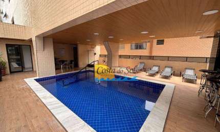 Cobertura com 3 suites, SPA, lazer completo, à venda, 120 m² por R$ 1.400.000 - Canto do Forte - Praia Grande/SP