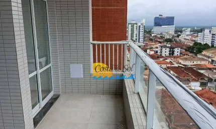 Apartamento com 2 dormitórios à venda, 67 m² por r$ 570.000 - guilhermina - praia grande/sp