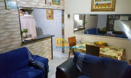 Casa com 2 dormitórios à venda, 83 m² por r$ 575.000,00 - aviação - praia grande/sp