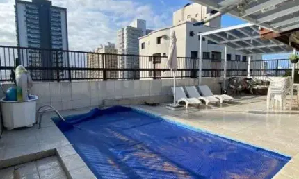 Cobertura com 2 dormitórios à venda, 189 m² por R$ 650.000,00 - Tupi - Praia Grande/SP