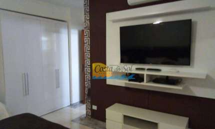 Cobertura com 4 dormitórios à venda, 133 m² por R$ 1.150.000,00 - Vila Guilhermina - Praia Grande/SP