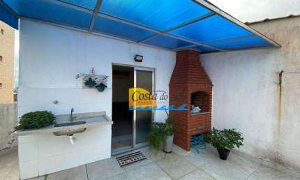 Apartamento Duplex com 3 dormitórios à venda, 128 m² por R$ 500.000,00 - Tupi - Praia Grande/SP