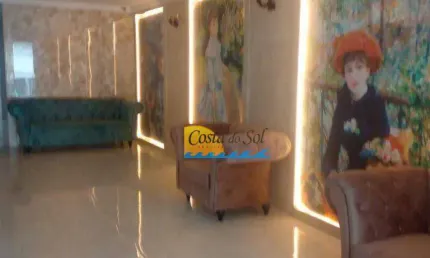 Apartamento com 3 dormitórios à venda, 119 m² por R$ 735.000,00 - Canto do Forte - Praia Grande/SP