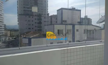 Apartamento com 1 dormitório à venda, 45 m² por r$ 345.000,00 - vila guilhermina - praia grande/sp
