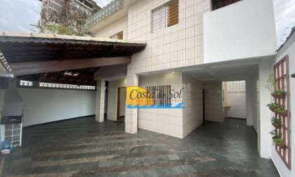 Sobrado com 4 dormitórios à venda, 140 m² por R$ 580.000,00 - Aviação - Praia Grande/SP
