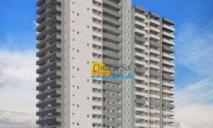 Apartamento com 2 dormitórios à venda, 82 m² por R$ 499.000,00 - Vila Caiçara - Praia Grande/SP