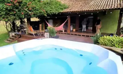 Casa com 6 quartos à venda na GERAL DE IBIRAQUERA, S/N, 55, Ibiraquera, Imbituba, 220 m2 por R$ 1.260.000