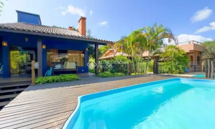 Casa em condomínio fechado com 3 quartos à venda na higino marques, 7659, campo duna, garopaba, 192 m2 por r$ 2.150.000